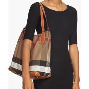 Burberry medium maidstone canvas bag